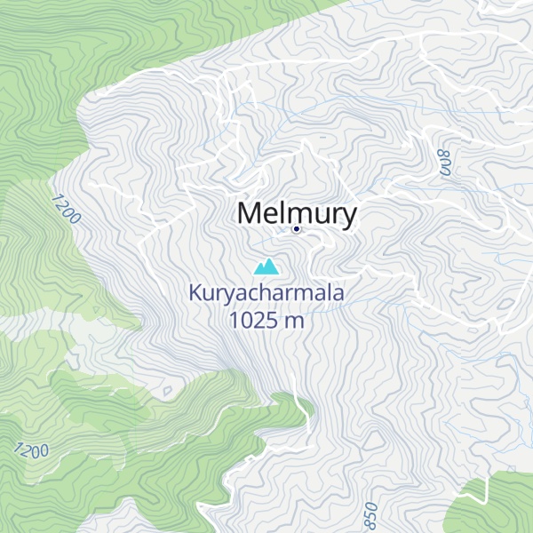 Map of Kuryacharmala