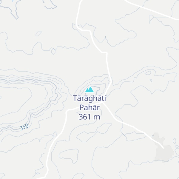 Map of Tārāghāti Pahār