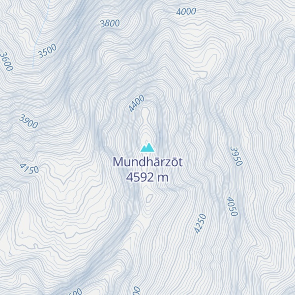 Map of Mundhārzōt