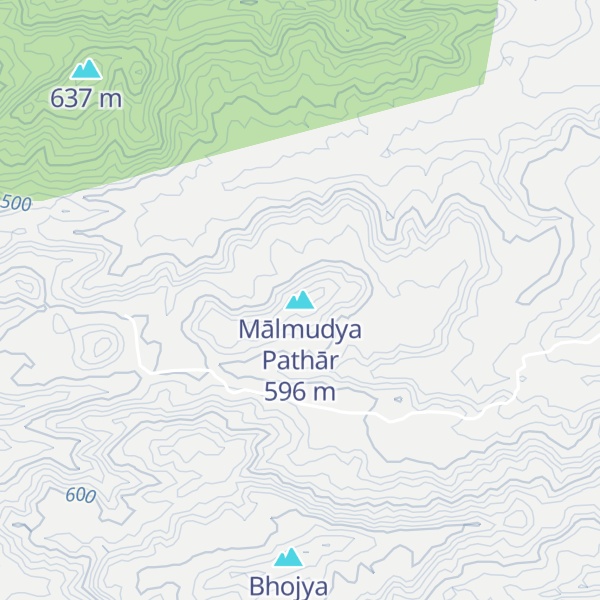 Map of Mālmudya Pathār