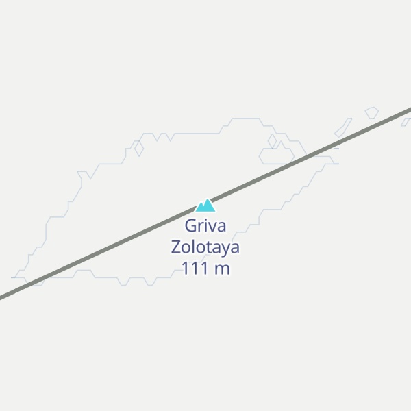 Map of Griva Zolotaya
