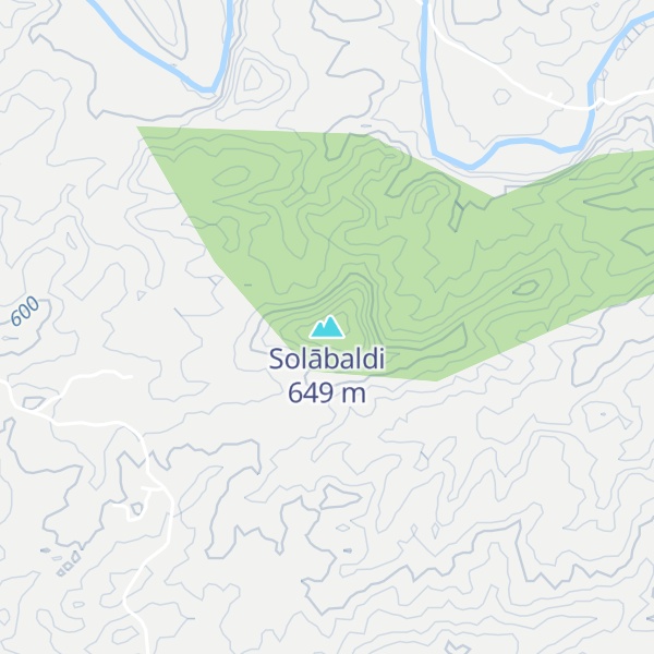 Map of Solābaldi