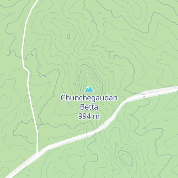 Map of Chunchegaudan Betta