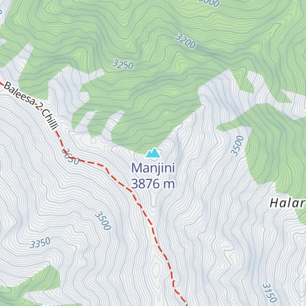 Map of Manjini