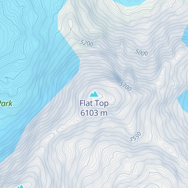 Map of Flat Top
