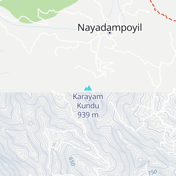 Map of Karayam Kundu
