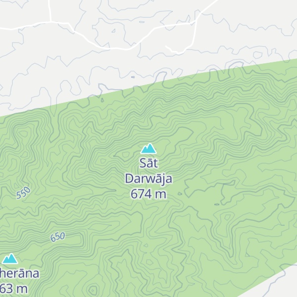 Map of Sāt Darwāja