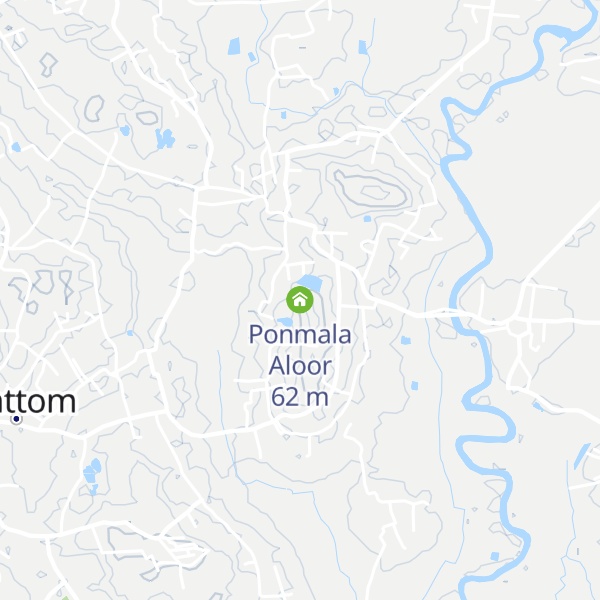 Map of Ponmala Aloor