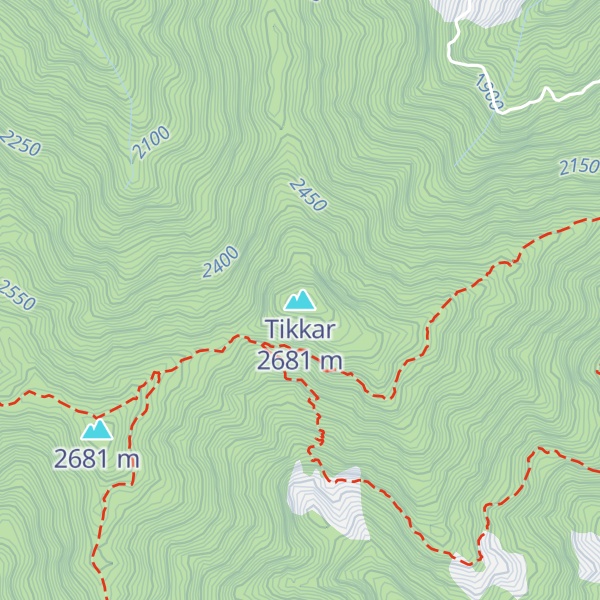 Map of Tikkar