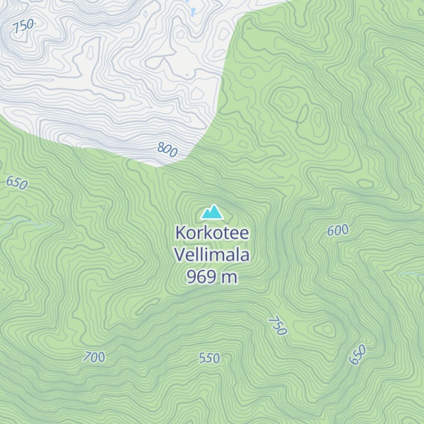 Map of Korkotee Vellimala