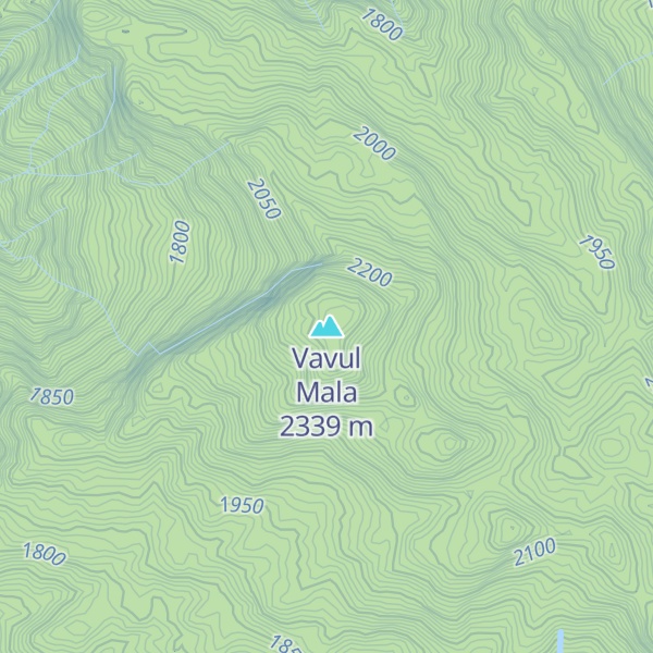 Map of Vavul Mala