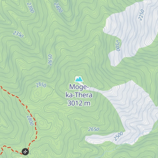 Map of Moge-ka-Thera