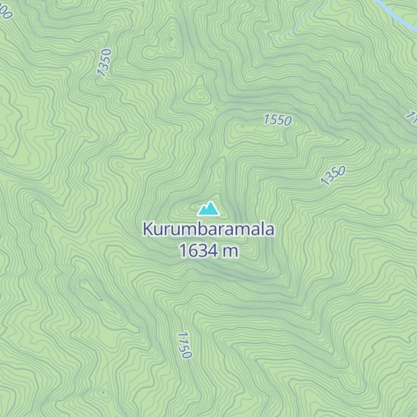 Map of Kurumbaramala