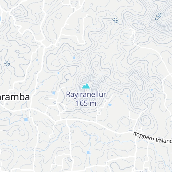 Map of Rayiranellur