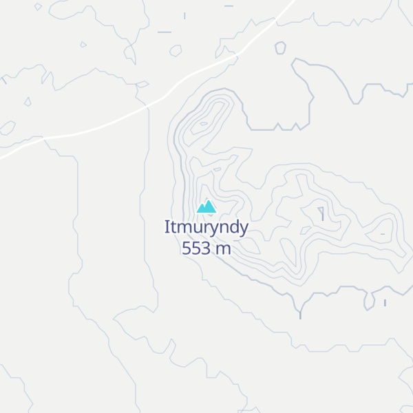 Map of Itmuryndy