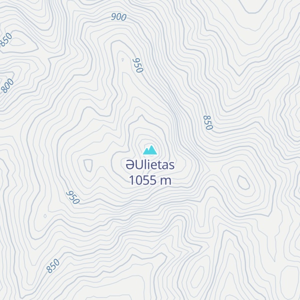 Map of ӘUlietas