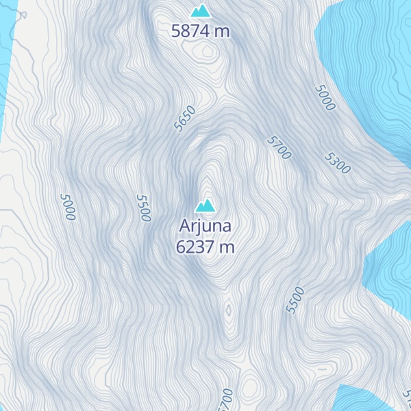 Map of Arjuna
