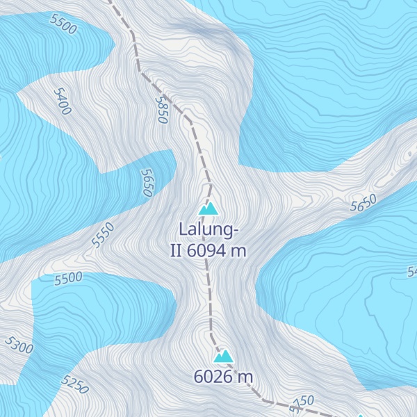 Map of Lalung-II