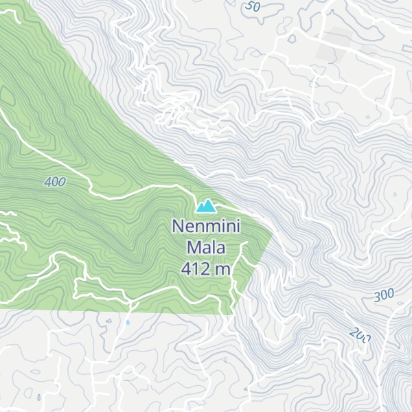 Map of Nenmini Mala