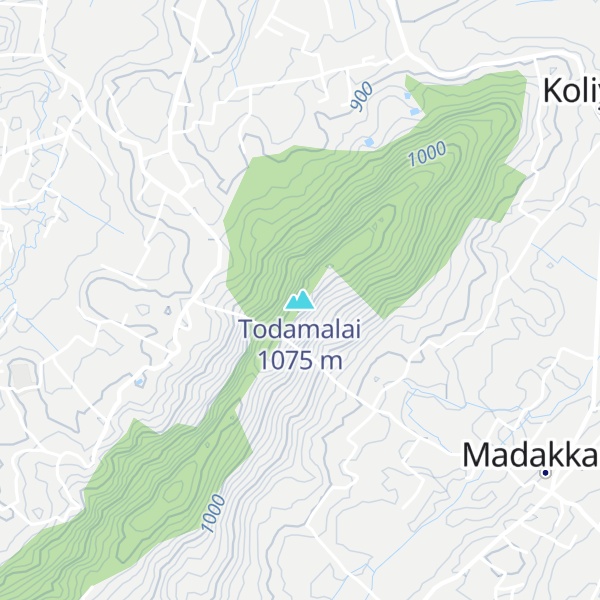 Map of Todamalai