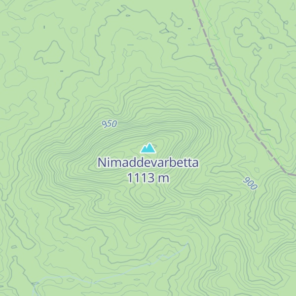 Map of Nimaddevarbetta