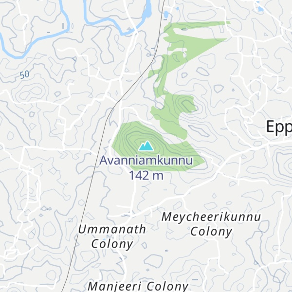Map of Avanniamkunnu