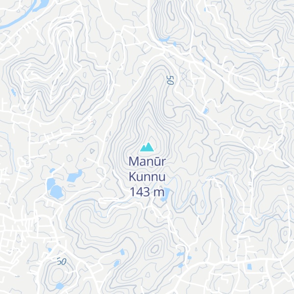 Map of Manūr Kunnu