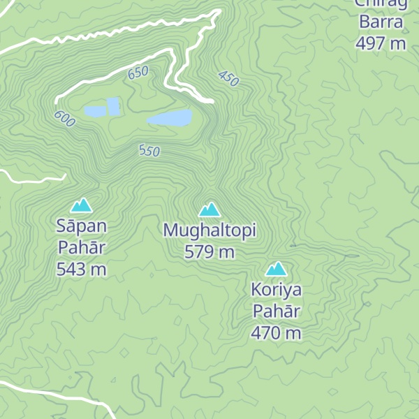Map of Mughaltopi