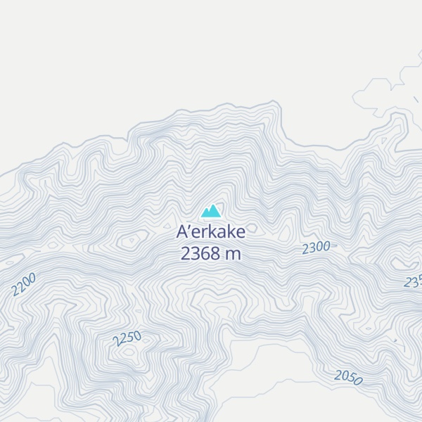 Map of A’erkake