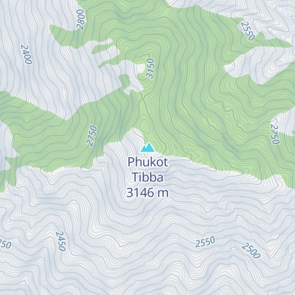 Map of Phukot Tibba
