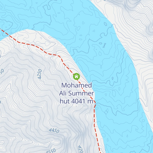 Map of Mohamed Ali Summer hut