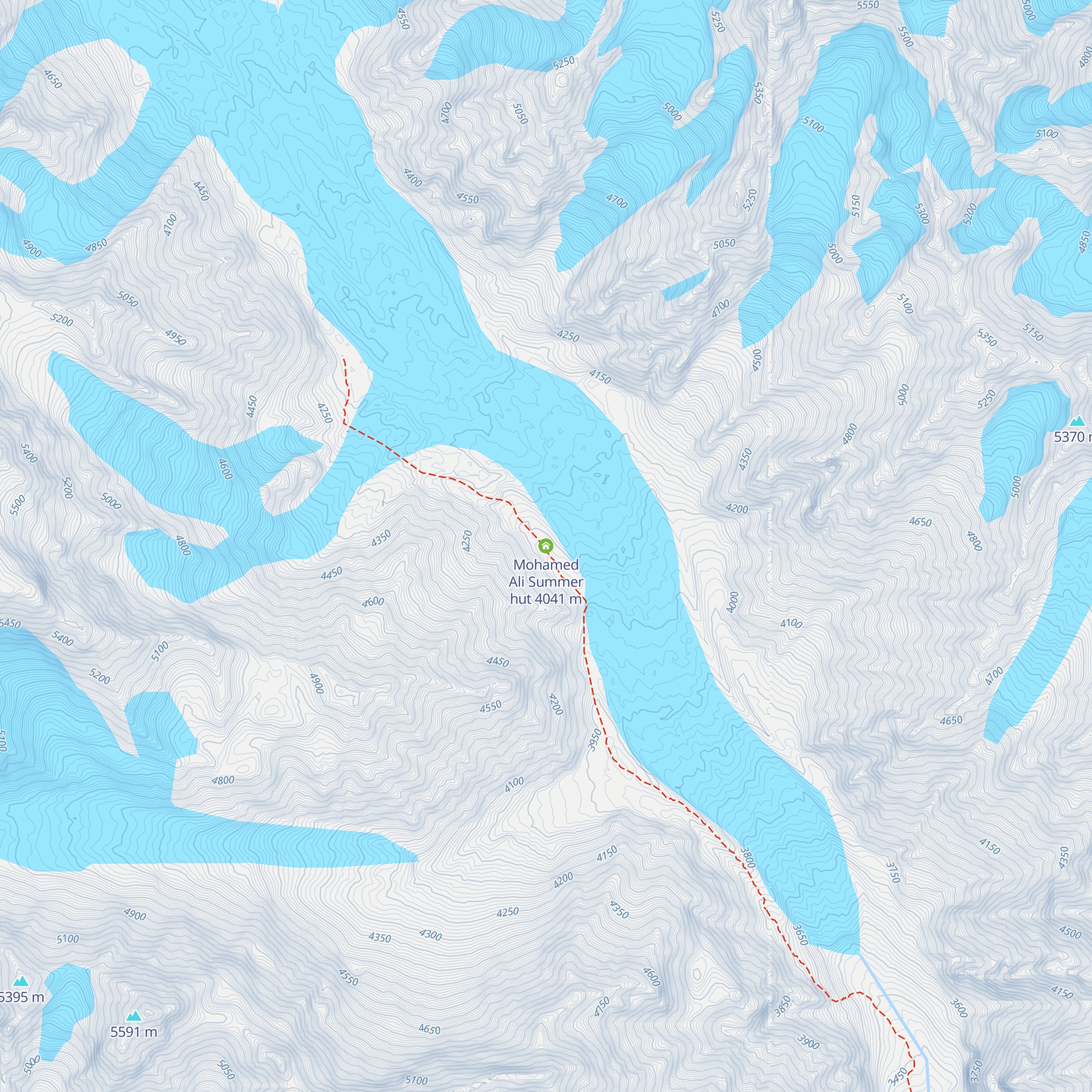 Mohamed Ali Summer hut map