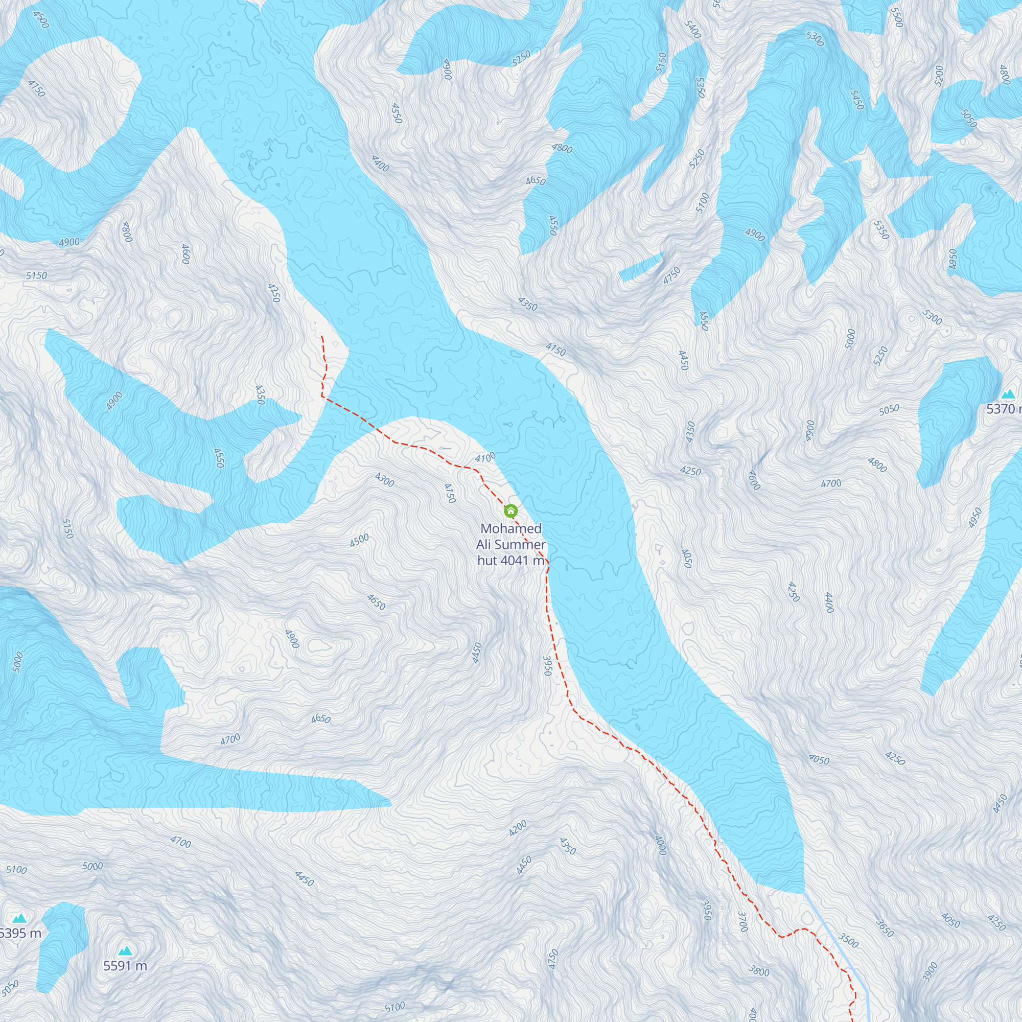 Mohamed Ali Summer hut map