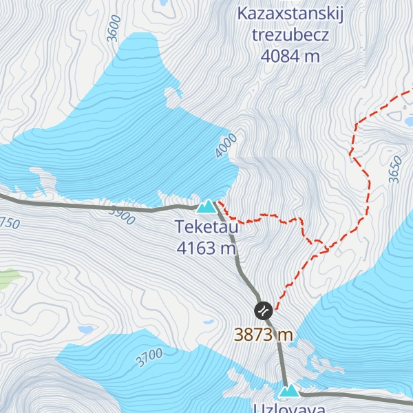 Map of Teketau
