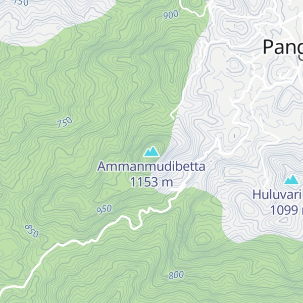 Map of Ammanmudibetta