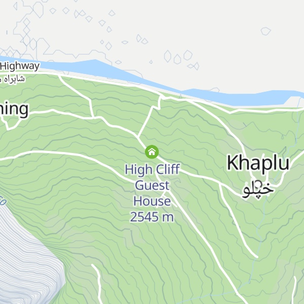 Map of High Cliff Guest House