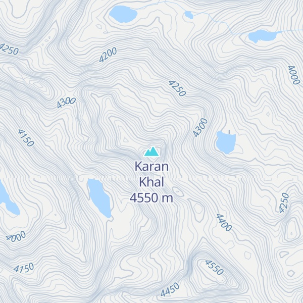 Map of Karan Khal