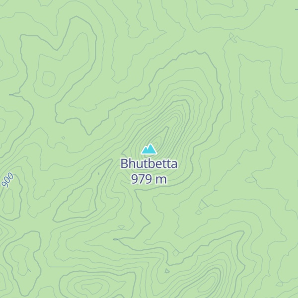 Map of Bhutbetta