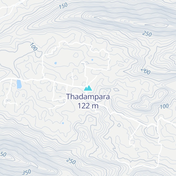 Map of Thadampara