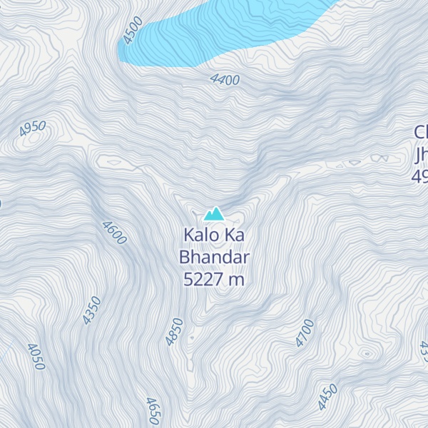 Map of Kalo Ka Bhandar