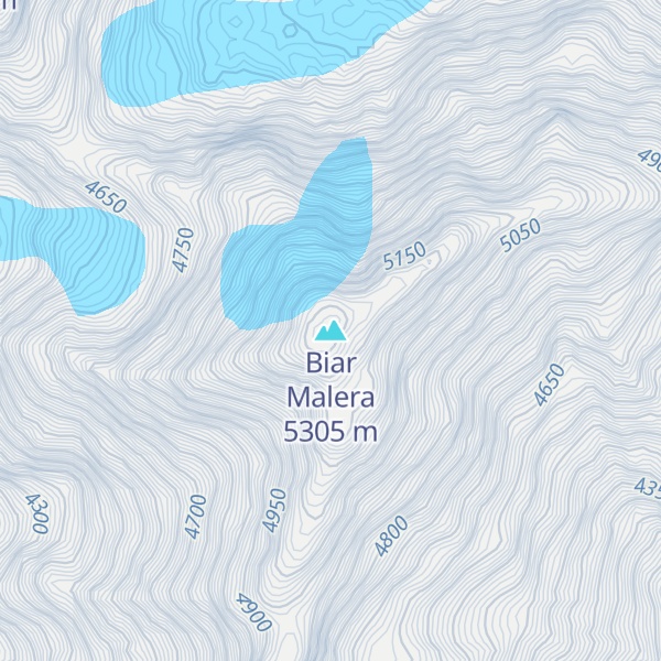 Map of Biar Malera