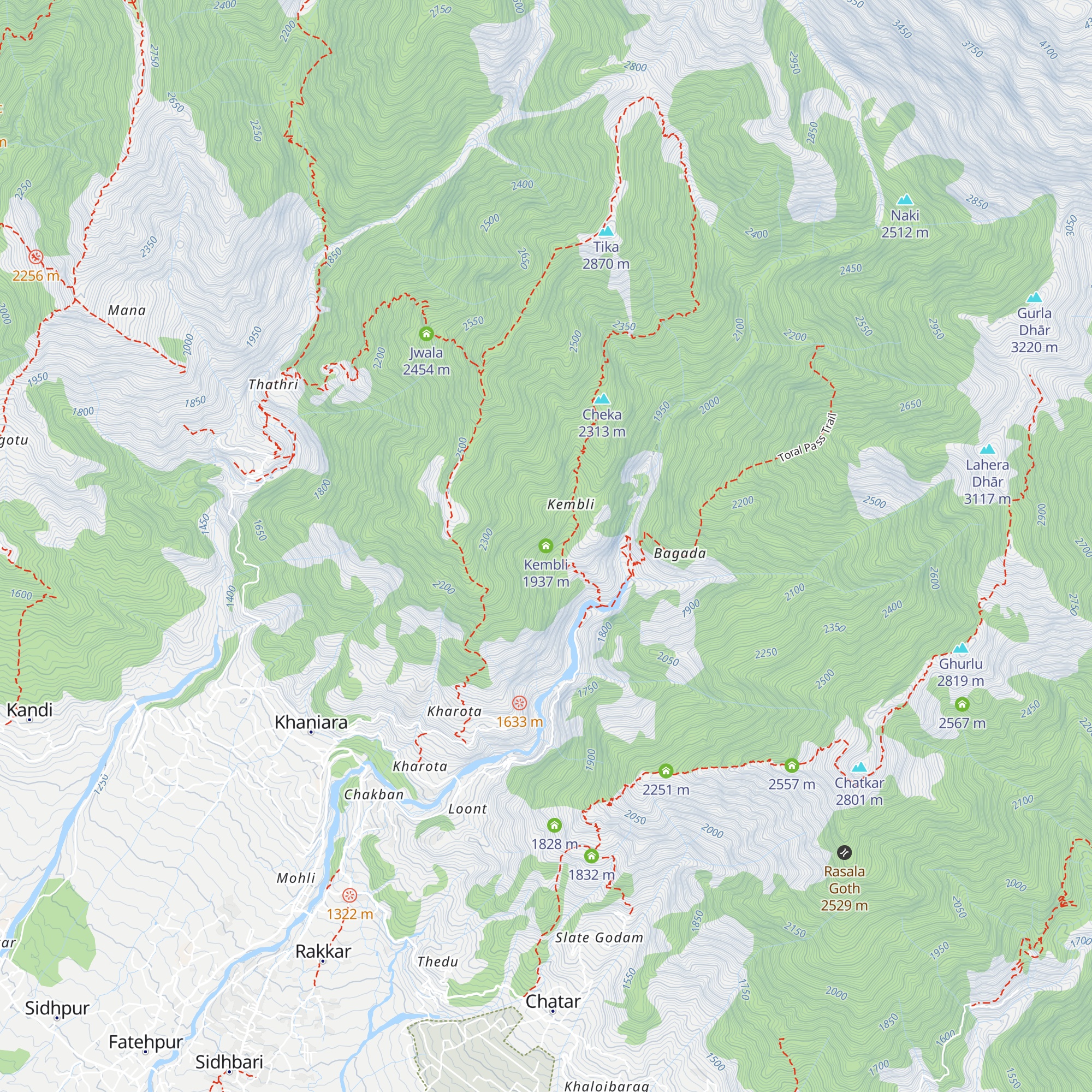 Kembli map