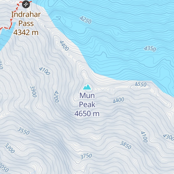 Map of Mun Peak