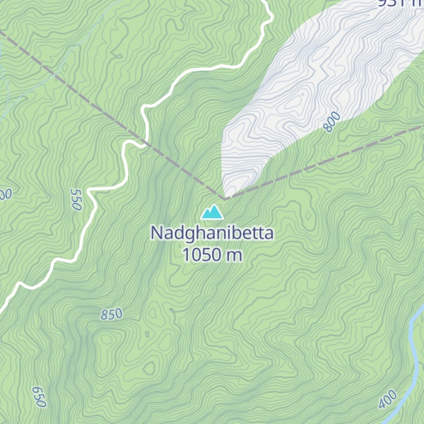 Map of Nadghanibetta
