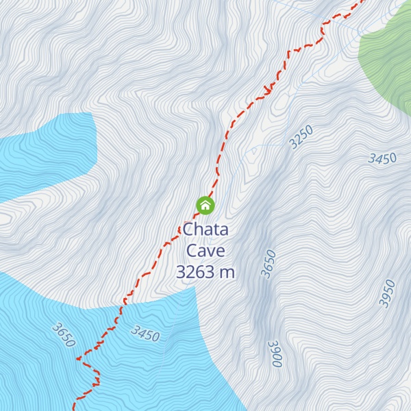Map of Chata Cave