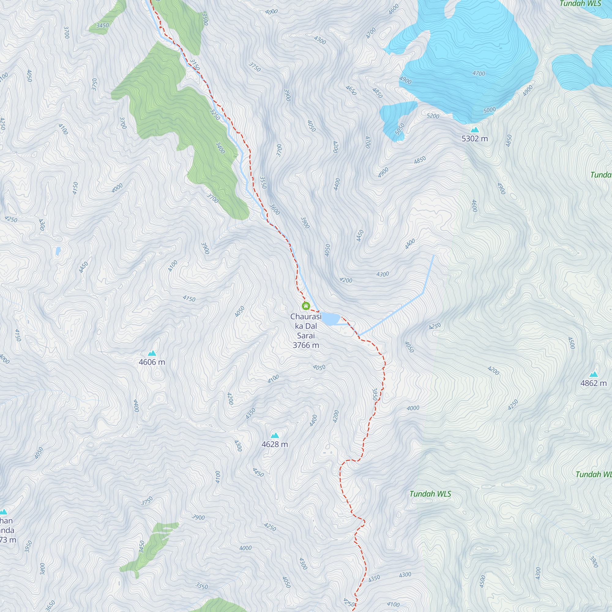 Chaurasi ka Dal Sarai map