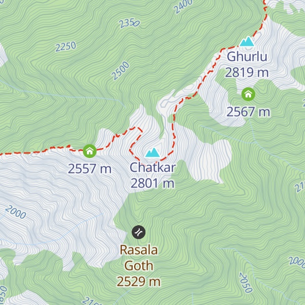 Map of Chatkar