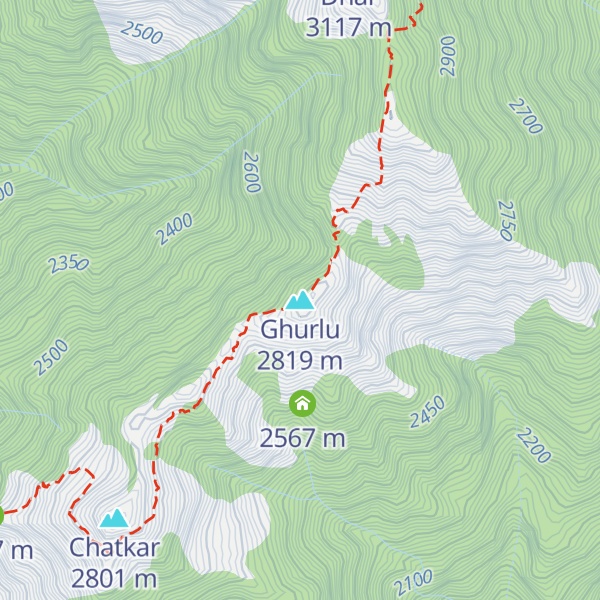 Map of Ghurlu