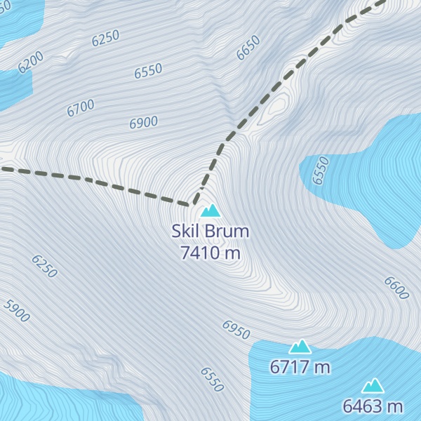 Map of Skil Brum