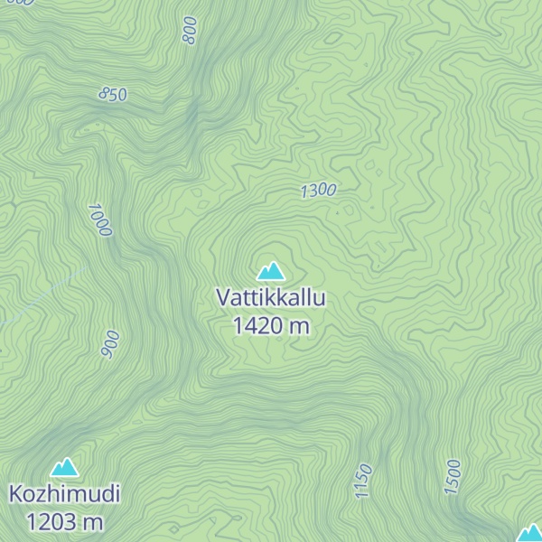 Map of Vattikkallu